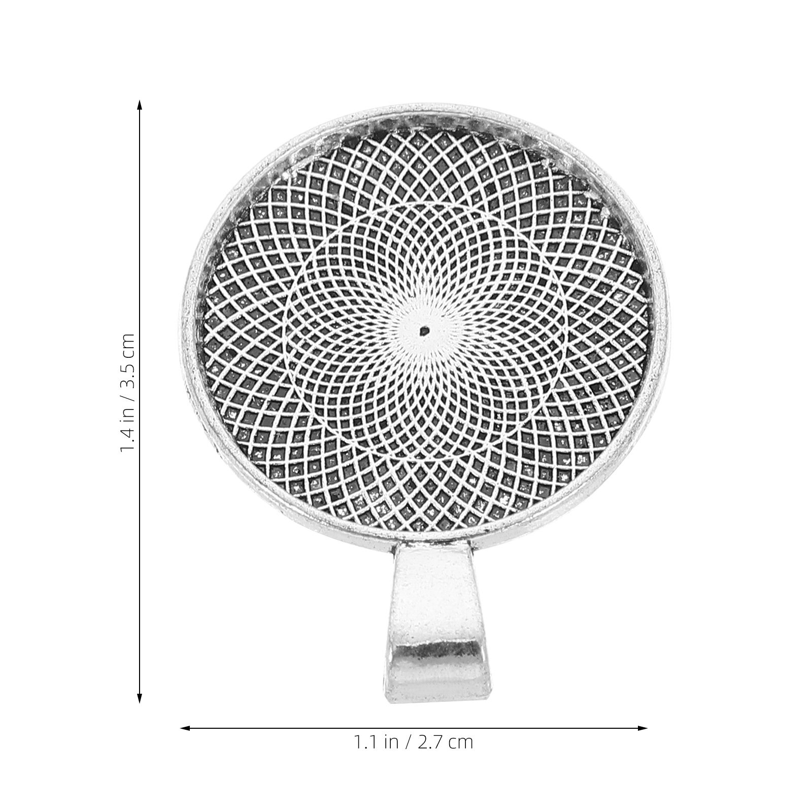 40Pcs Flat Round Bezel Pendant - đánh giá và giá Resin Crafts Diy
