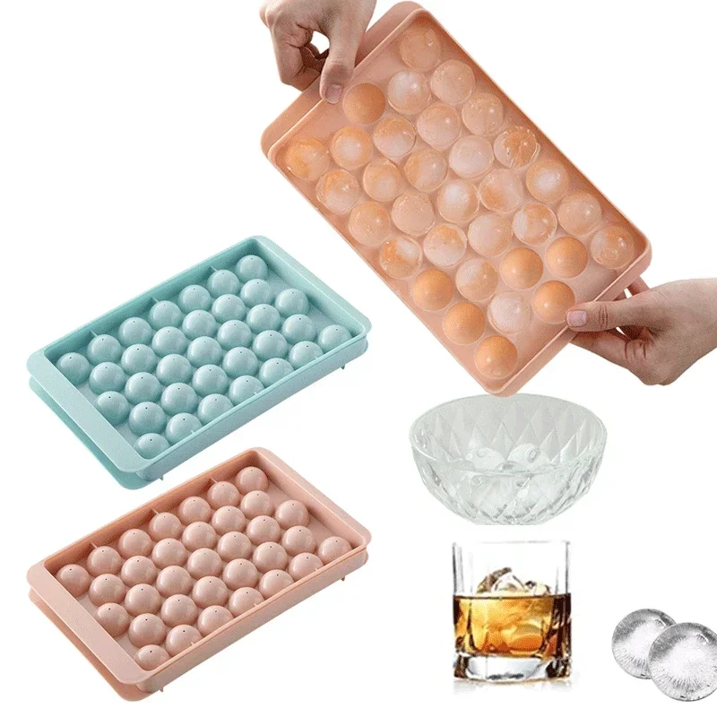 Round Ice Cube Tray Creative H - đánh giá và giá Coaster Mold Round