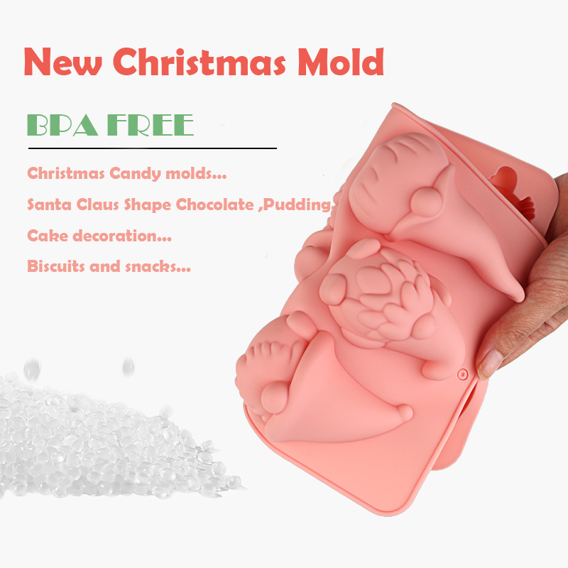 6-Cavity Christmas Gnome Cake  - đánh giá và giá Resin Craft Ideas