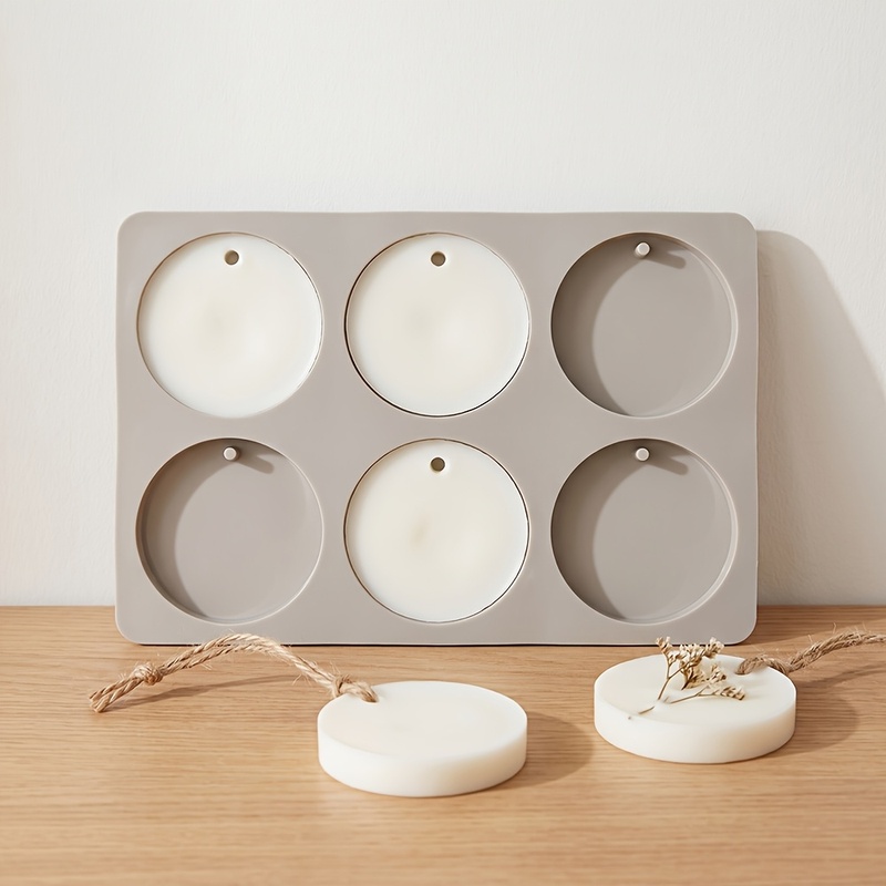 6-Cavity Round Tag Silicone Mo - đánh giá và giá Resin Craft Ideas
