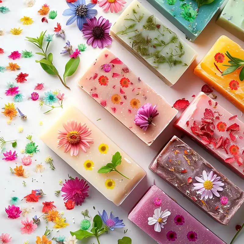 Mixed Colorful Flower for Wax  - đánh giá và giá Resin Craft Ideas