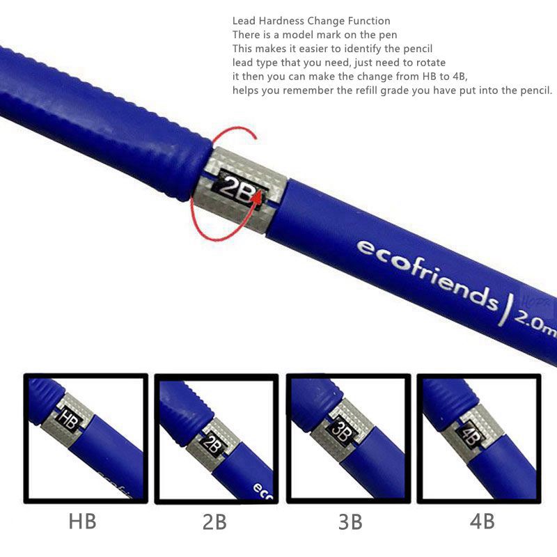Cơ Khí 2.0Mm Bộ Bút Chì 2B Tự  - đánh giá và giá Staedtler Pencil Lumocolor