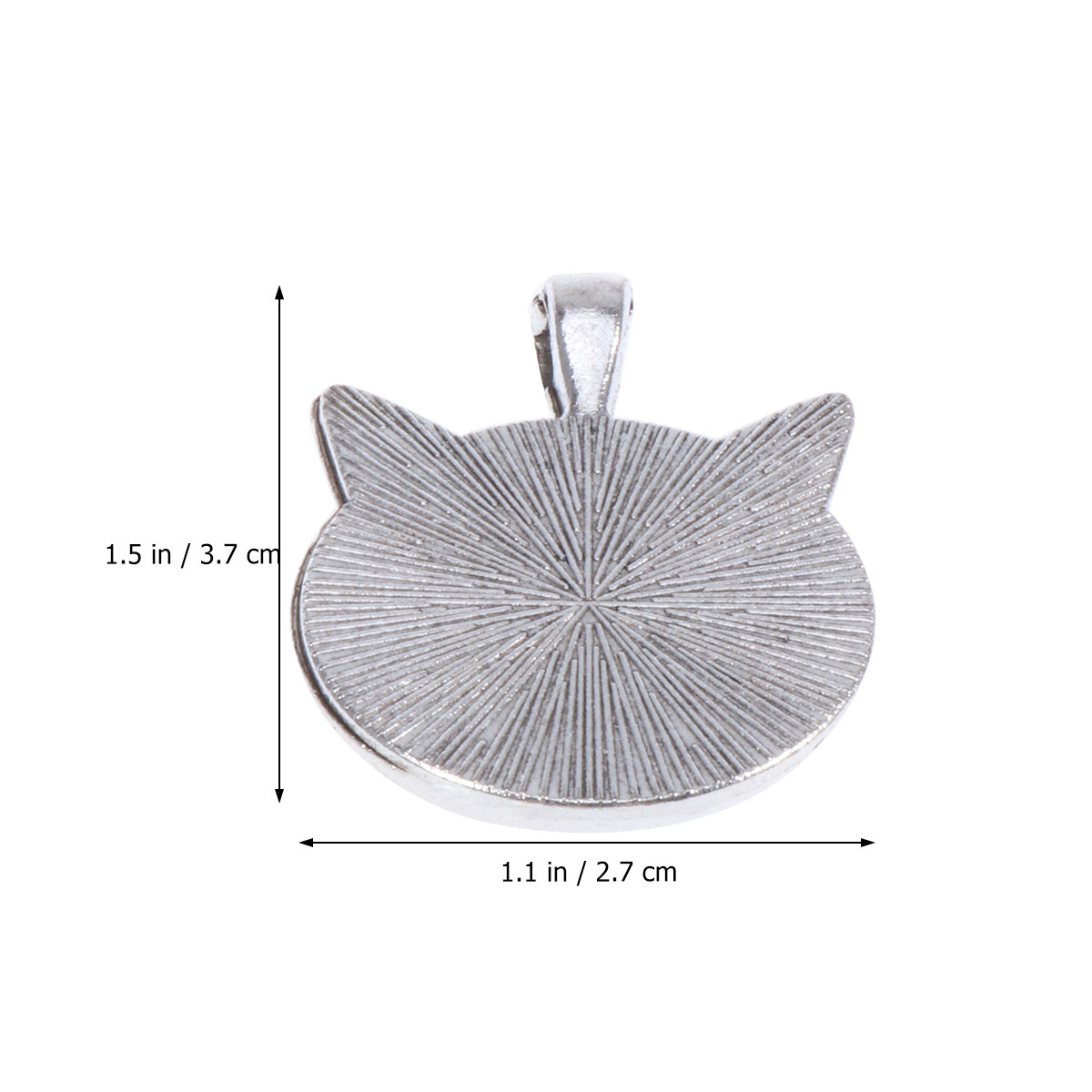 10Pcs Cat Ear Bezel Pendant Tr - đánh giá và giá Resin Craft Kit